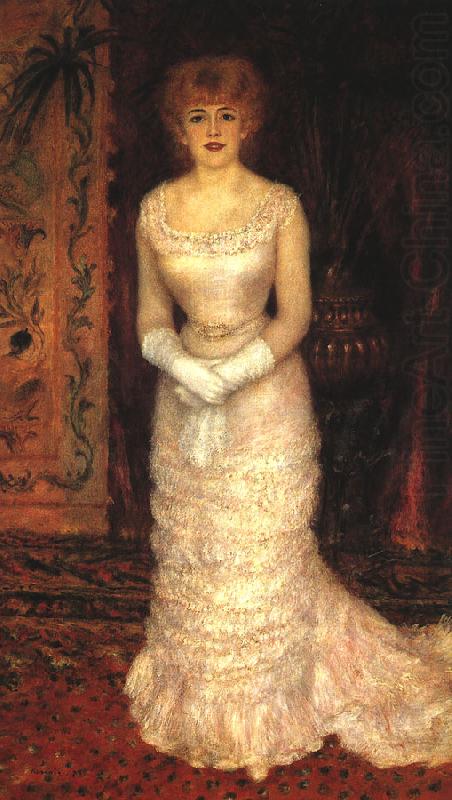 Portrait of Jeanne Samary, Pierre Renoir